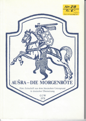 SV Ausra - Die Morgenröte (Litauen 1978)